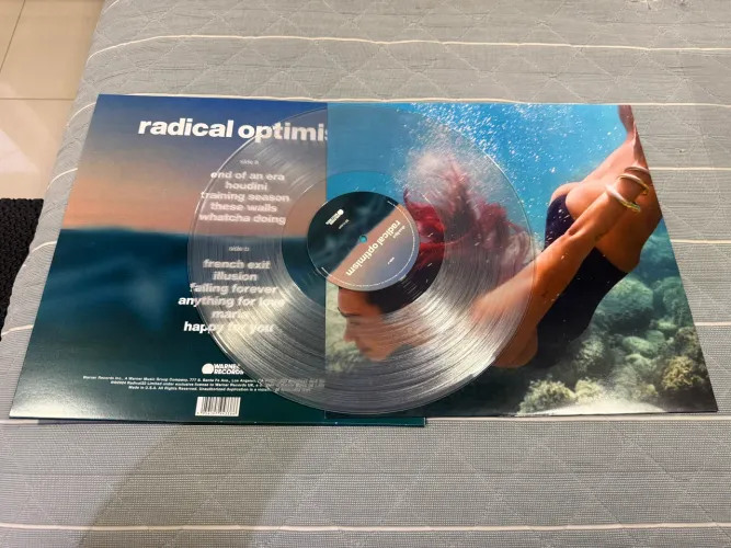 Dua Lipa Vinil Radical Optimism Clear Novo Não Lacrado