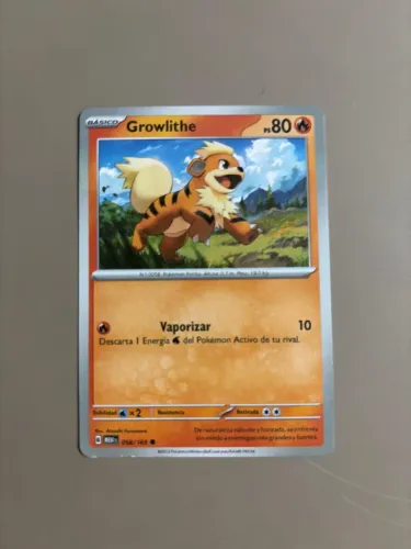 TCG - Growlithe (058-165) - Novo