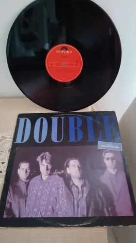 LP disco de vinil Double - Blue com encarte