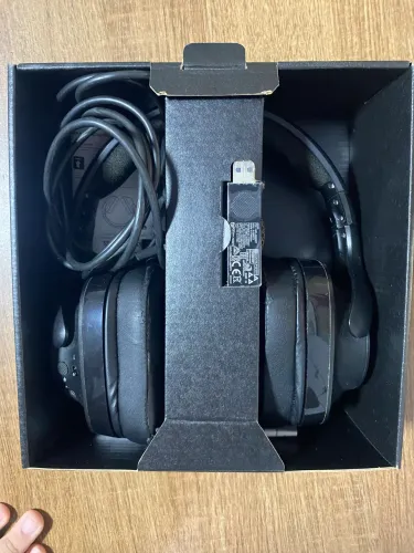 Headset Gamer Sem Fio Logitech G533 Preto