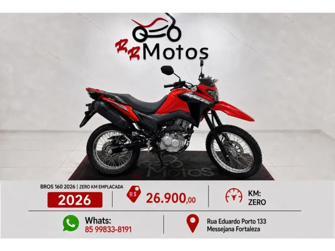 Honda Nxr 160 bros cbs 2026
