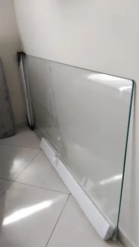 Tampo de vidro de mesa 6 cadeiras