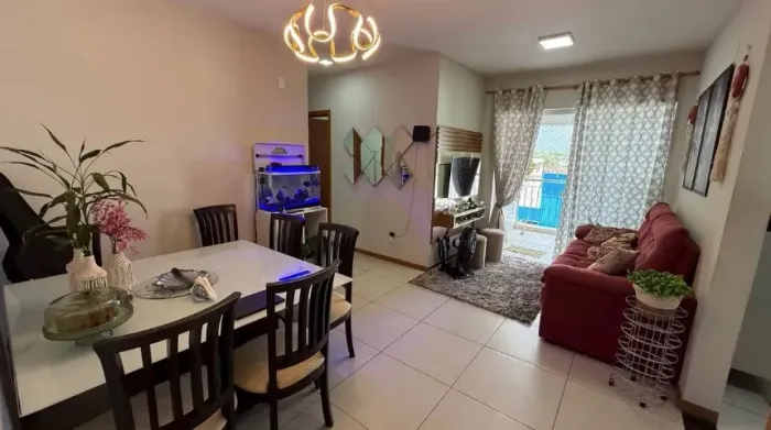 Apto 2Qts (1 Suíte) 86m² | Piazza Toscana, Marambaia | Porteira Fechada | 2 Vagas