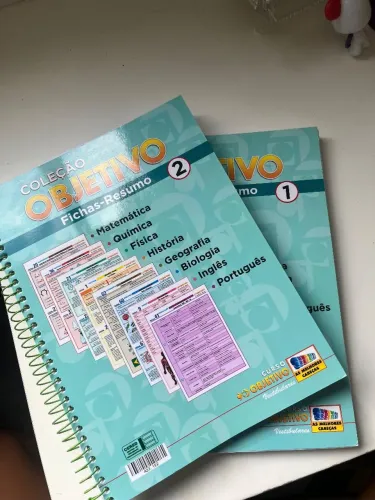 Coleção Objetivo - Fichas Resumo(vol 1 e 2)