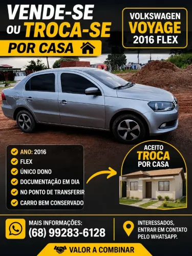 Volkswagen Voyage Trendline 1.6 T.flex 8V 4P 2016
