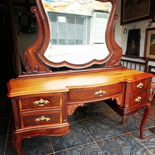 Penteadeira provençal jacarandá 