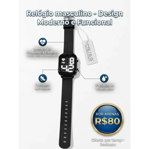 Relógio masculino 