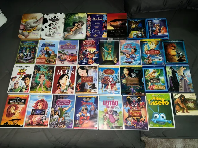 DVDs Disney Raridades - Colecionador