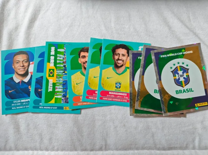 Figurinhas Copa 2026