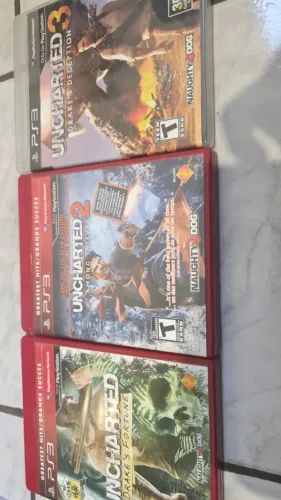 Jogos PS3 Trilogia Uncharted