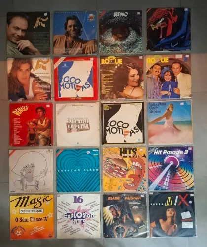 Disco de Vinil - novelas e coletâneas internacionais
