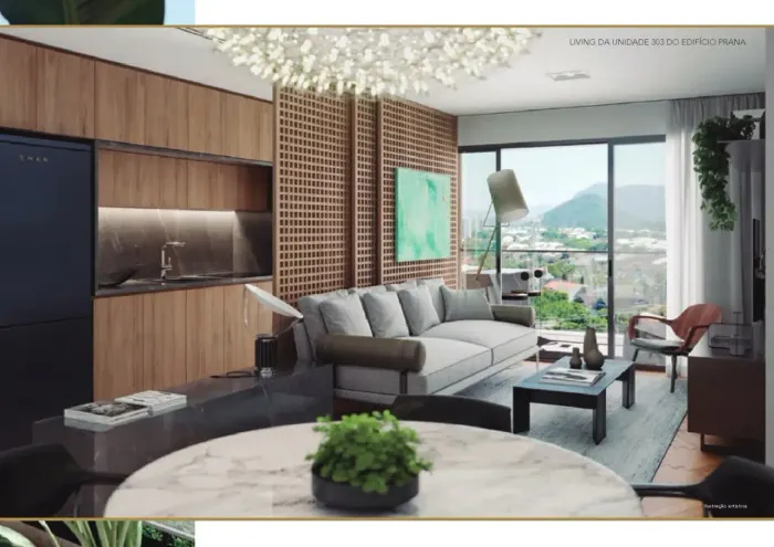 Condomínio Mudrá - Apartamento com 2 quartos sendo 1 suite - Barra da Tijuca - rj
