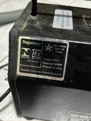 Soprador Hard Wind Power Compact 1200 W - 127 V