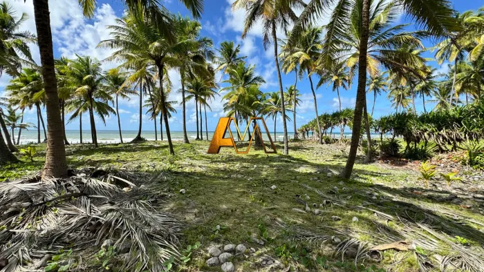 TERRENO DE 17.000m² FRENTE MAR EM BUSCA VIDA