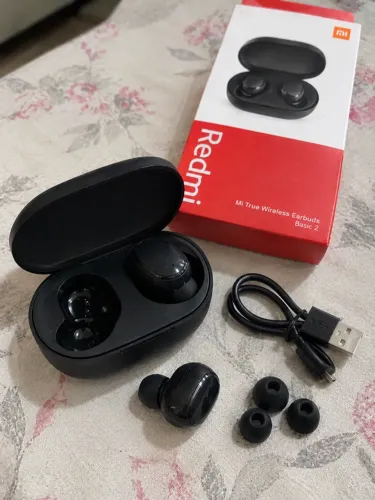 Fone Bluetooth TWS Redmi 5.0 com Microfone | R$ 76