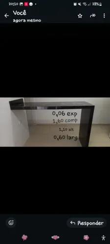 Bancada de cozinha
