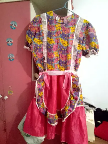 Vestido Festa Junina Tam G Adulto