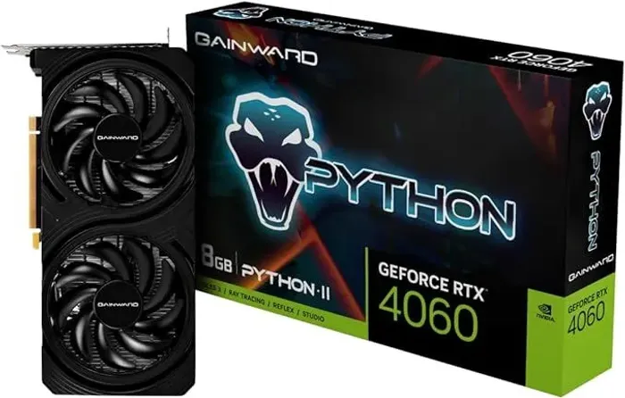 RTX 4060 PYTHON II - 8GB - GDDR6 - 128 BITS