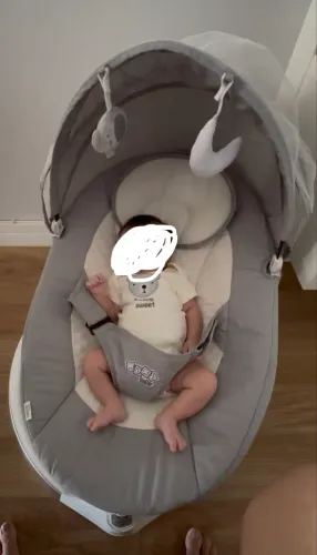 Cadeira de balanço bebê elétrica