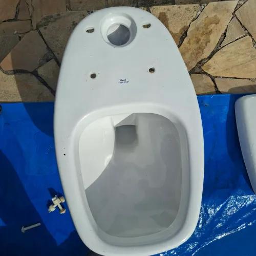Vaso sanitário com caixa acoplada