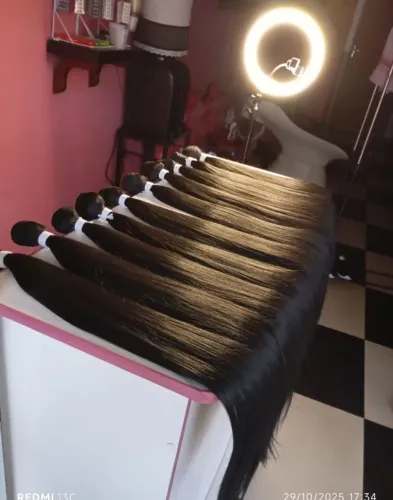Cabelo QUE NÃO EMBOLA FIBRA RUSSA ORIGINAL PRETO 200GR 70CM NÃO EMBOLA FÁCIL