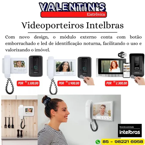 Video-porteiro Intelbras