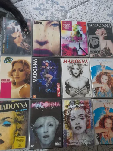 Madonna DVDs lote
