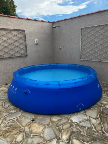 Piscina Inflável MOR 3.400 Litros + Filtro + Capa - Completa