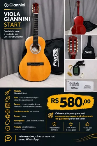 VENDO VIOLA GIANNINI STAR