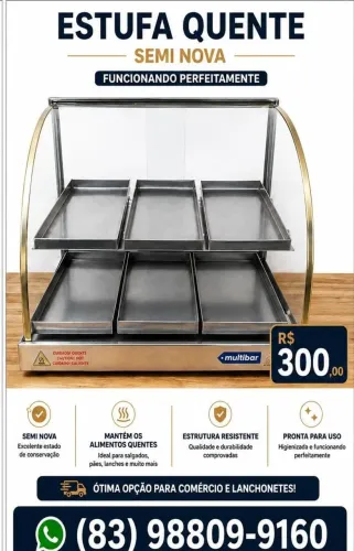 Estufa salgados