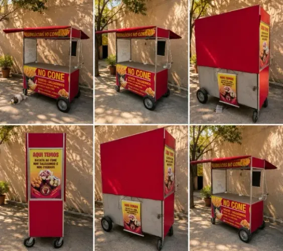 Carrocinha Pronta para Trabalhar