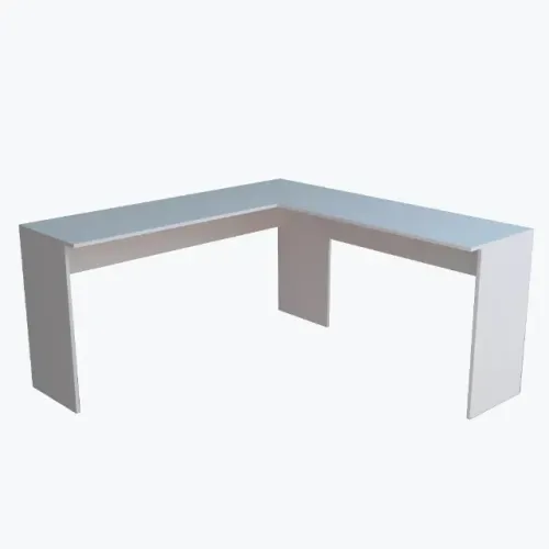 MESA L PARA ESCRITÓRIO NOVA EM MDF