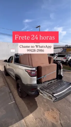 Frete 24 horas O MELHOR PREÇO DA REGIÃO 