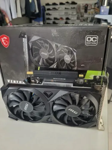 Placa de Vídeo MSI GeForce RTX 3050 Ventus 2X 6GB GDDR6