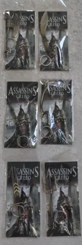 ASSASSIN'S CREED 4 BLACK FLAG CHAVEIROS