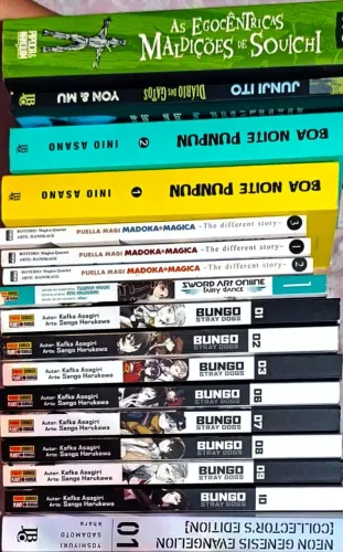 Mangás a venda (LEIA A DESCRIÇÃO)