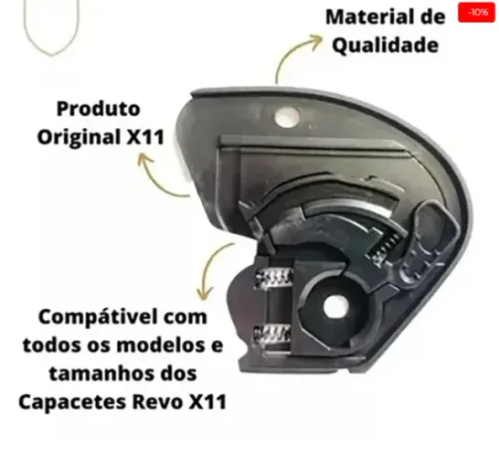 REPARO CAPACETE X11 REVO