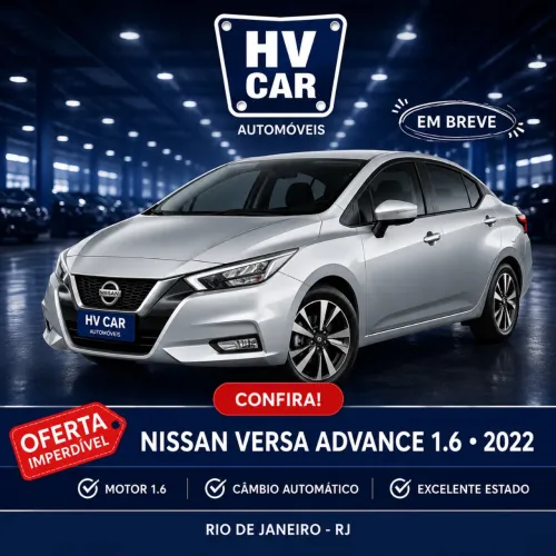 Nissan Versa Advance 1.6 16V Flex AUT 2022