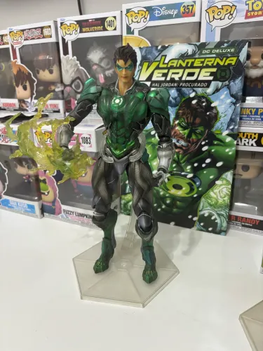 boneco lanterna verde green lantern - justice league no.3 - play arts kai original