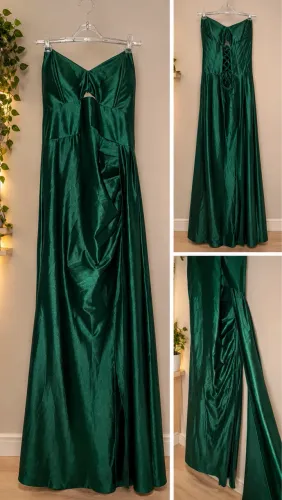Vestido de madrinha verde