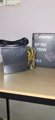 Fonte Atx 750w Nvinet Bivolt Para Pc Gamer