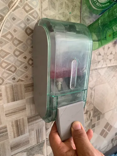 Saboneteira Dispenser Sabonete Líquido Verde 400ml Urban