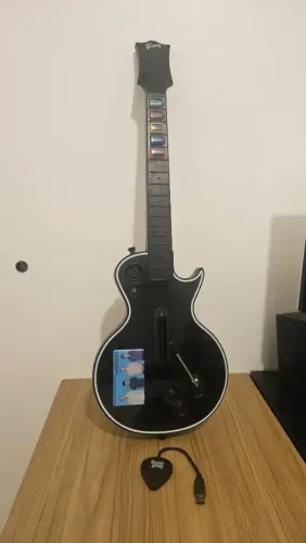 Guitarra Les Paul Guitar Hero 3 Ps3 + Dongle Original (Liga mas não sincroniza)