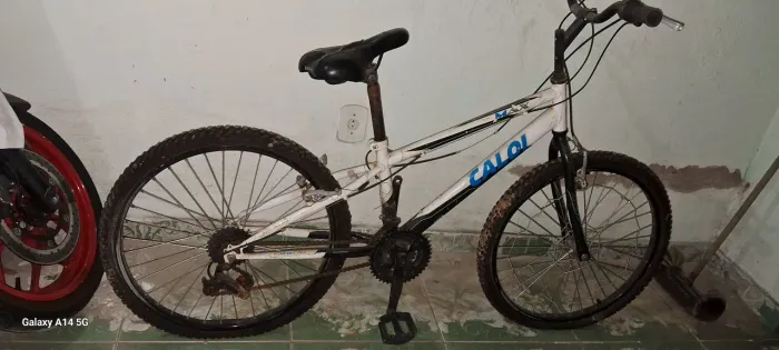 Bicicleta Caloi Max (Branca)