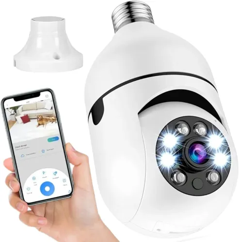 Câmera de vigilância Wi-Fi inteligente