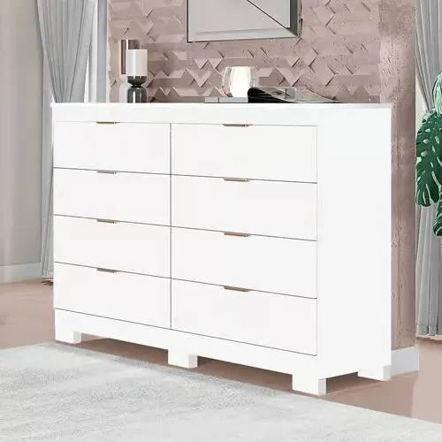 Cômoda Isadora 8 Gavetas - MDF Premium (Tuboarte)