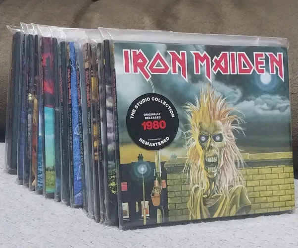 Discografia Completa Iron Maiden Original 17 álbuns!