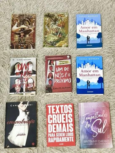 LIVROS POR 35,00 CADA