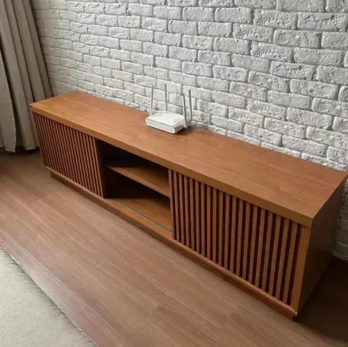 Rack Arezzo 1,80m 100% MDF - Produto Novo! Pronta Entrega!