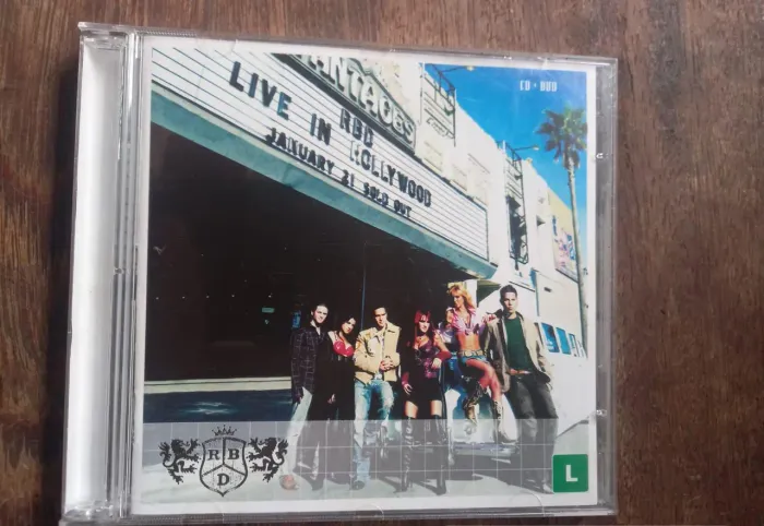 CD+DVD RBD Live in Hollywood